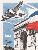 The incredible story of how an RAF pilot flew down the Champs-Elysees to drop a French flag on the Arc de Triomphe during the Nazi-occupation.